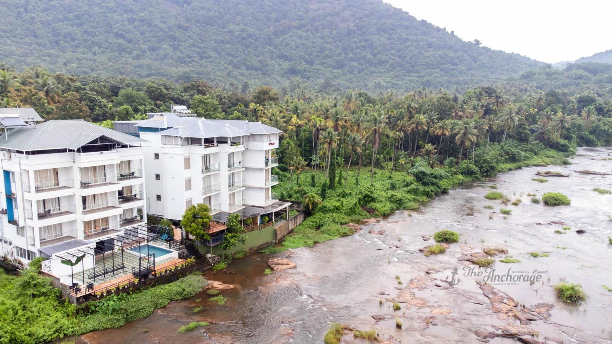 The Anchorage Athirapilly Resort Athirappilly Buitenkant foto